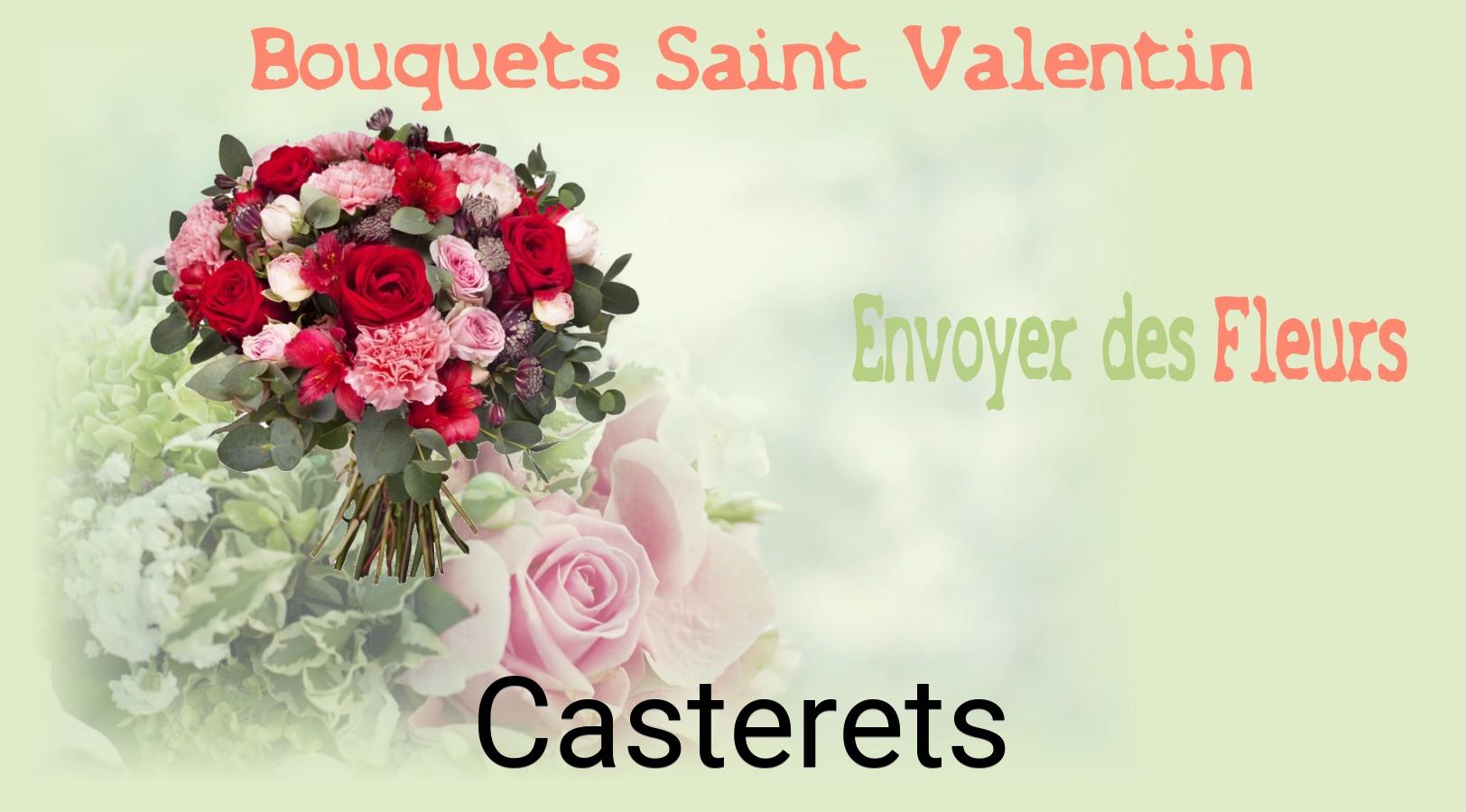 Roses de Saint-Valentin livrées à Casterets